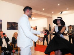 Fashion Show in der Contemplor Galerie Wien am 14. 03. 2024